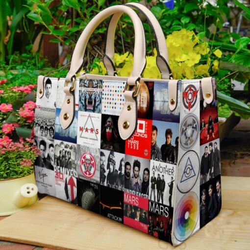 30 Seconds To Mars Leather Handbag 1 30 Seconds To Mars Leather Handbag