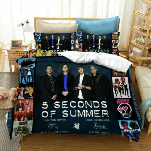 5 Seconds Of Summer Bedding Set 1 5 Seconds Of Summer Bedding Set