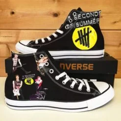 5 Seconds Of Summer High Top Shoes