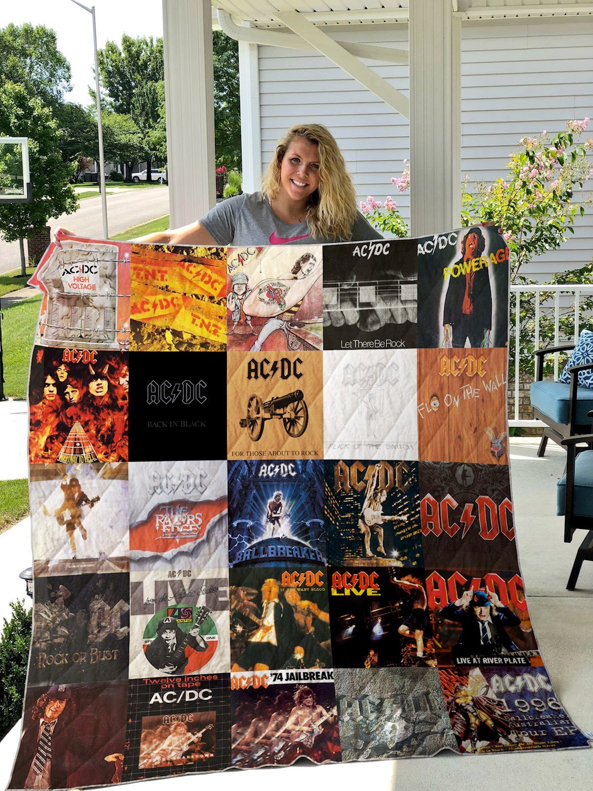 ACDC Band Blanket 1 ACDC Band Blanket