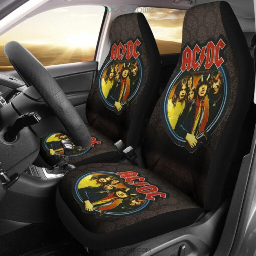 ACDC Band Seat Covers 1 ACDC Band Seat Covers