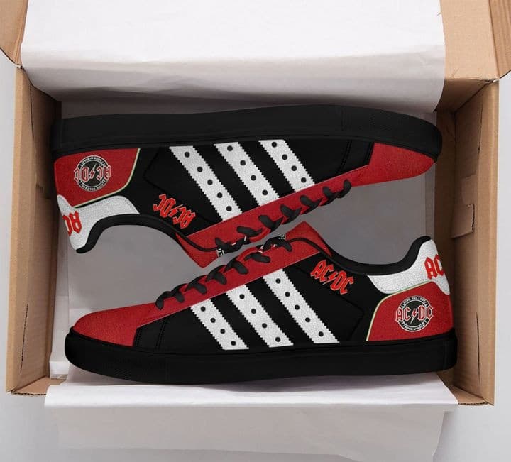 ACDC Band Stan Smith Shoes 1 ACDC Band Stan Smith Shoes