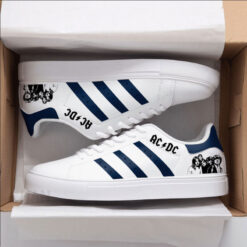 ACDC Black Red Stan Smith Shoes