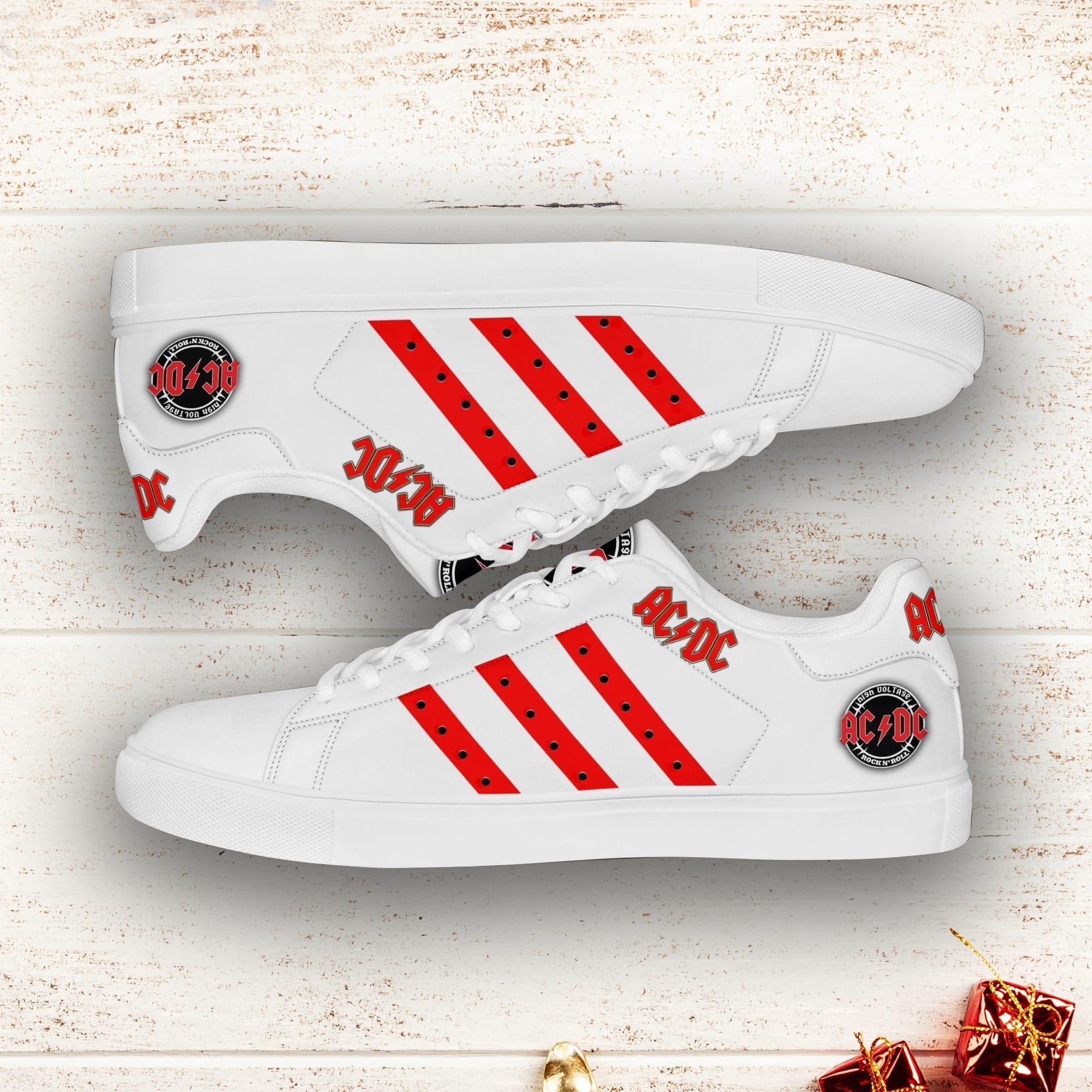 ACDC Black Stan Smith Shoes 1 ACDC Black Stan Smith Shoes
