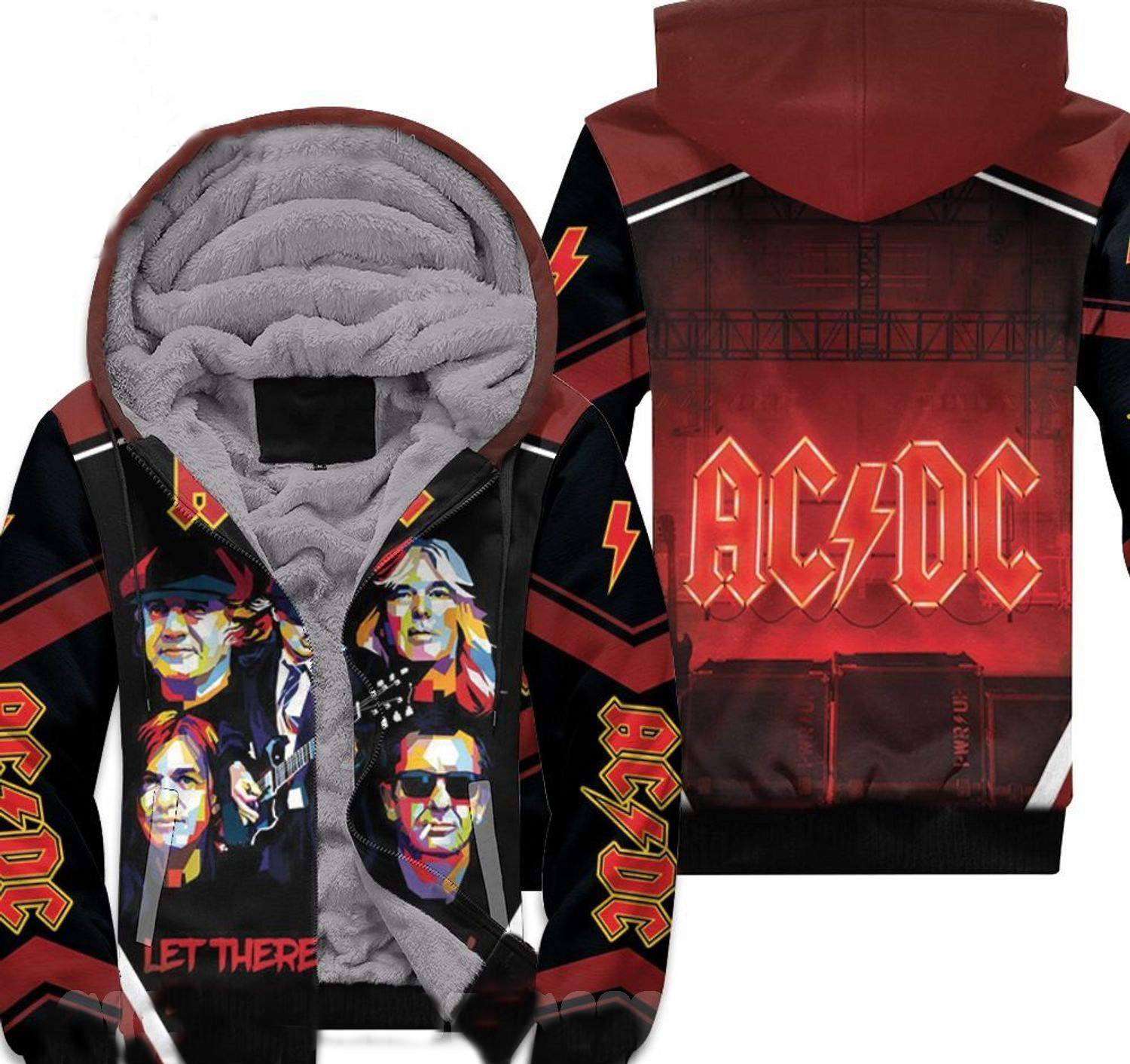 ACDC Fleece Jacket 1 ACDC Fleece Jacket