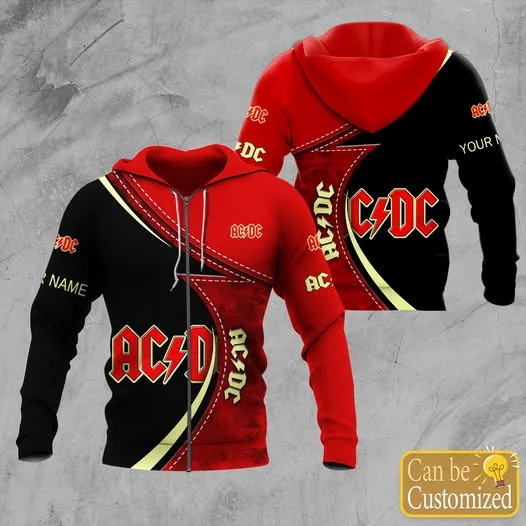 ACDC Hoodie Zip Hoodie 1 ACDC Hoodie Zip Hoodie