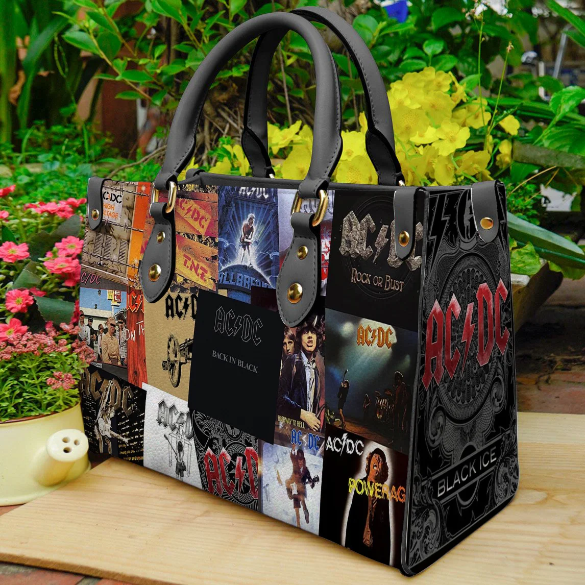 ACDC Leather Handbag 1 ACDC Leather Handbag