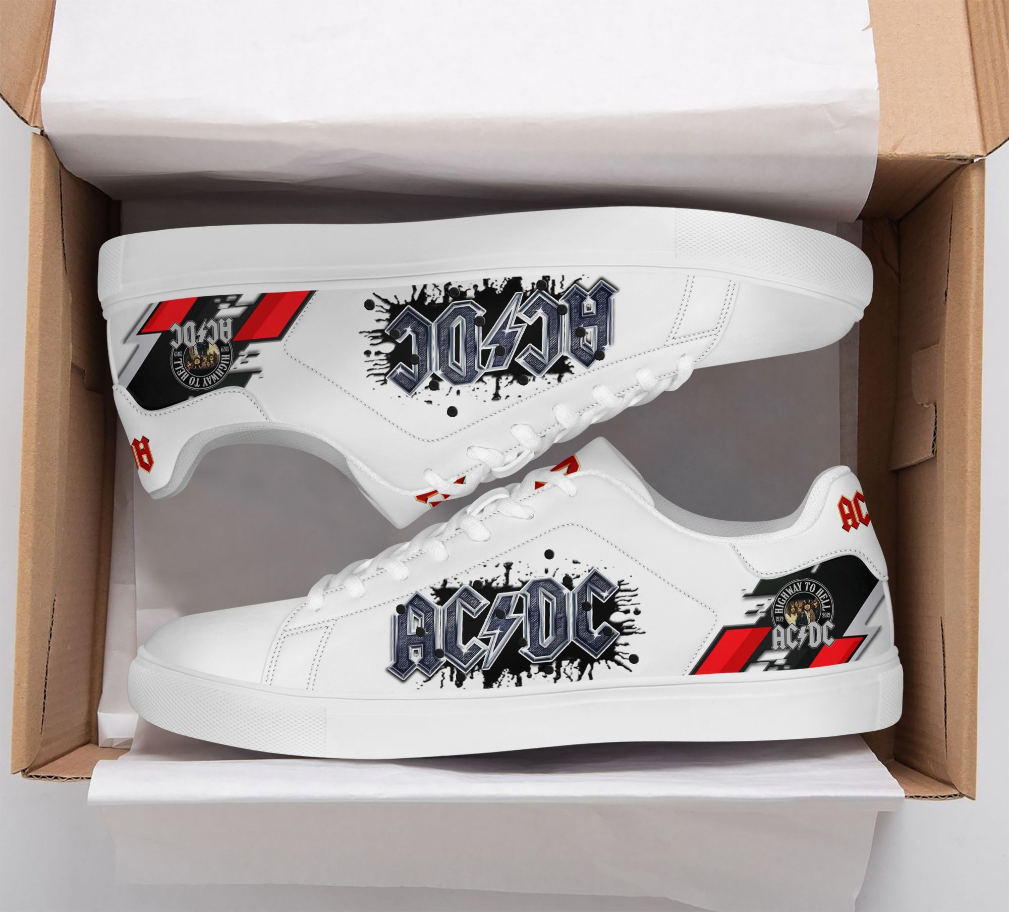 ACDC Stan Smith Shoes 1 ACDC Stan Smith Shoes