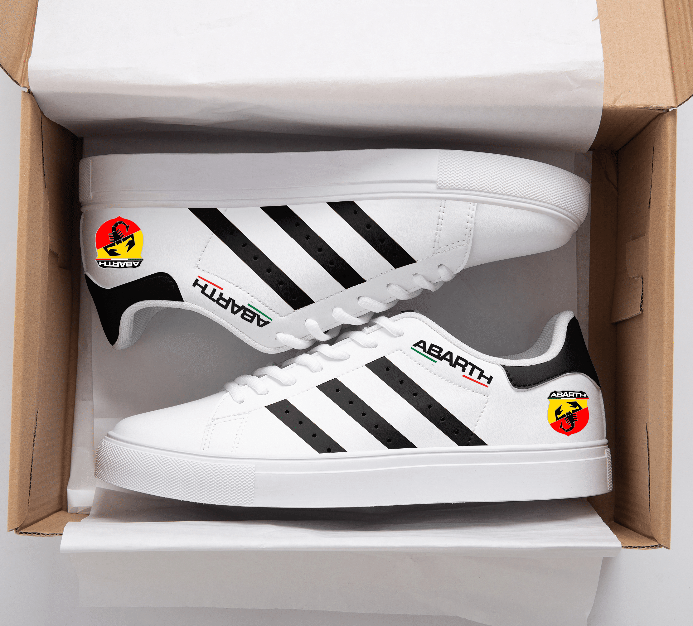 Abarth Stan Smith Shoes 1 Abarth Stan Smith Shoes