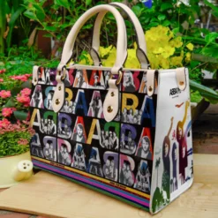 Abba Band 3 Leather Handbag