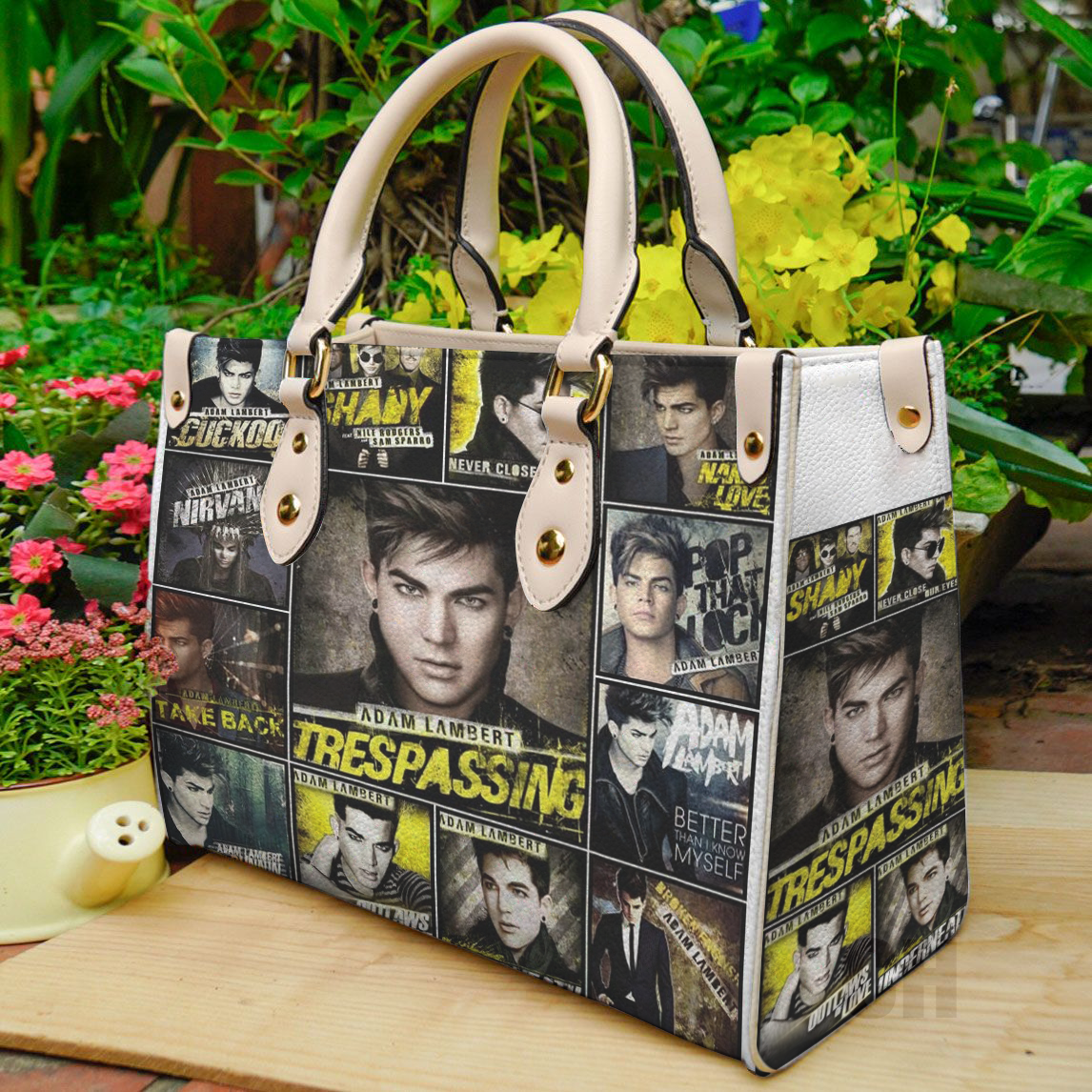 Adam Lambert 01 Leather Handbag 1 Adam Lambert 01 Leather Handbag