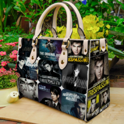 Adam Lambert Black Leather Handbag