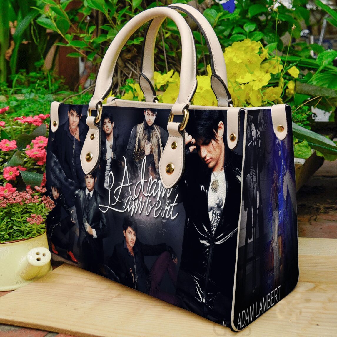 Adam Lambert Leather Handbag 1 Adam Lambert Leather Handbag