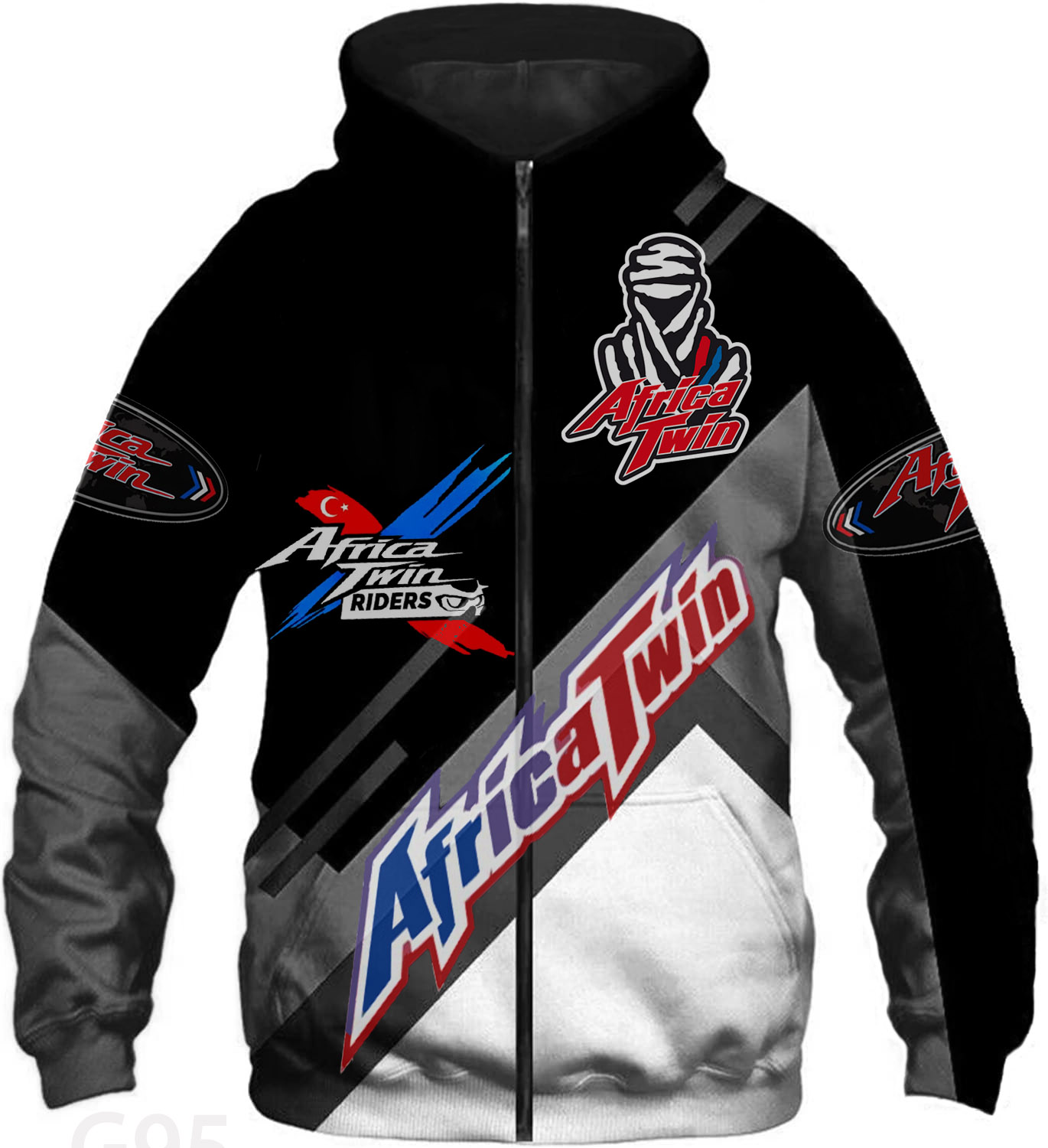 Africa Twin Fleece Jacket 1 Africa Twin Fleece Jacket