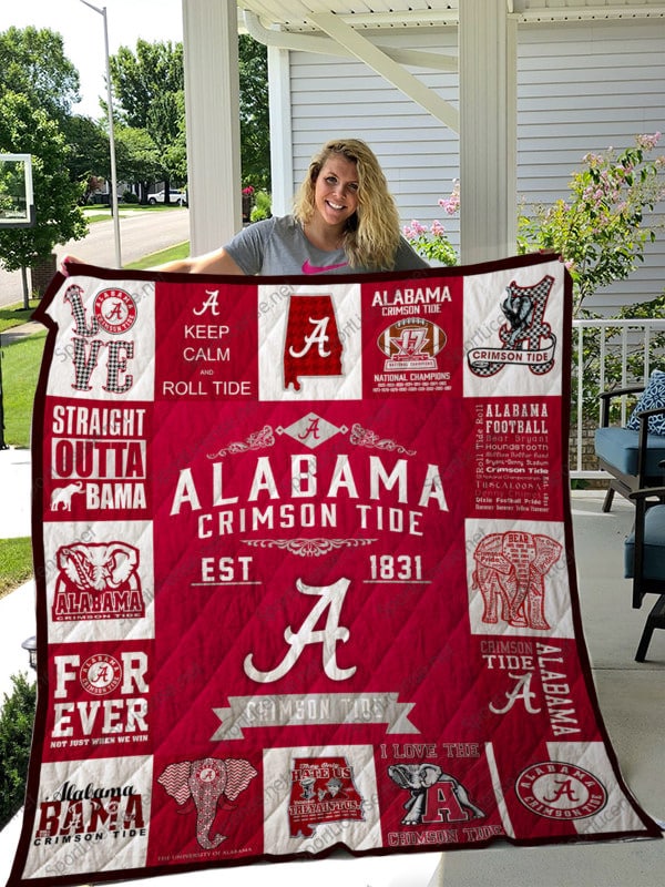 Alabama Crimson Tide 2 Blanket 1 Alabama Crimson Tide 2 Blanket