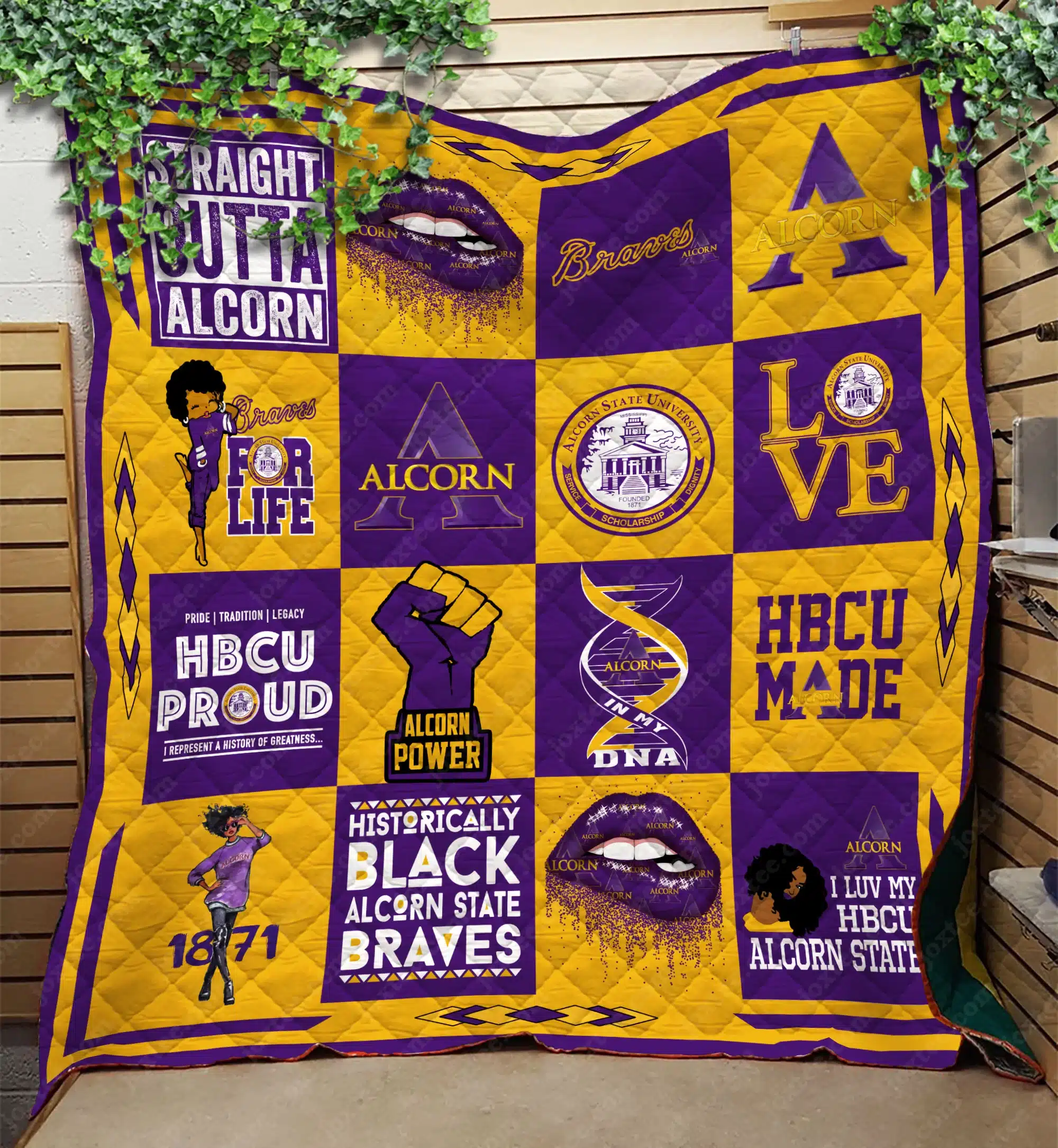 Alcorn State Blanket 1 Alcorn State Blanket