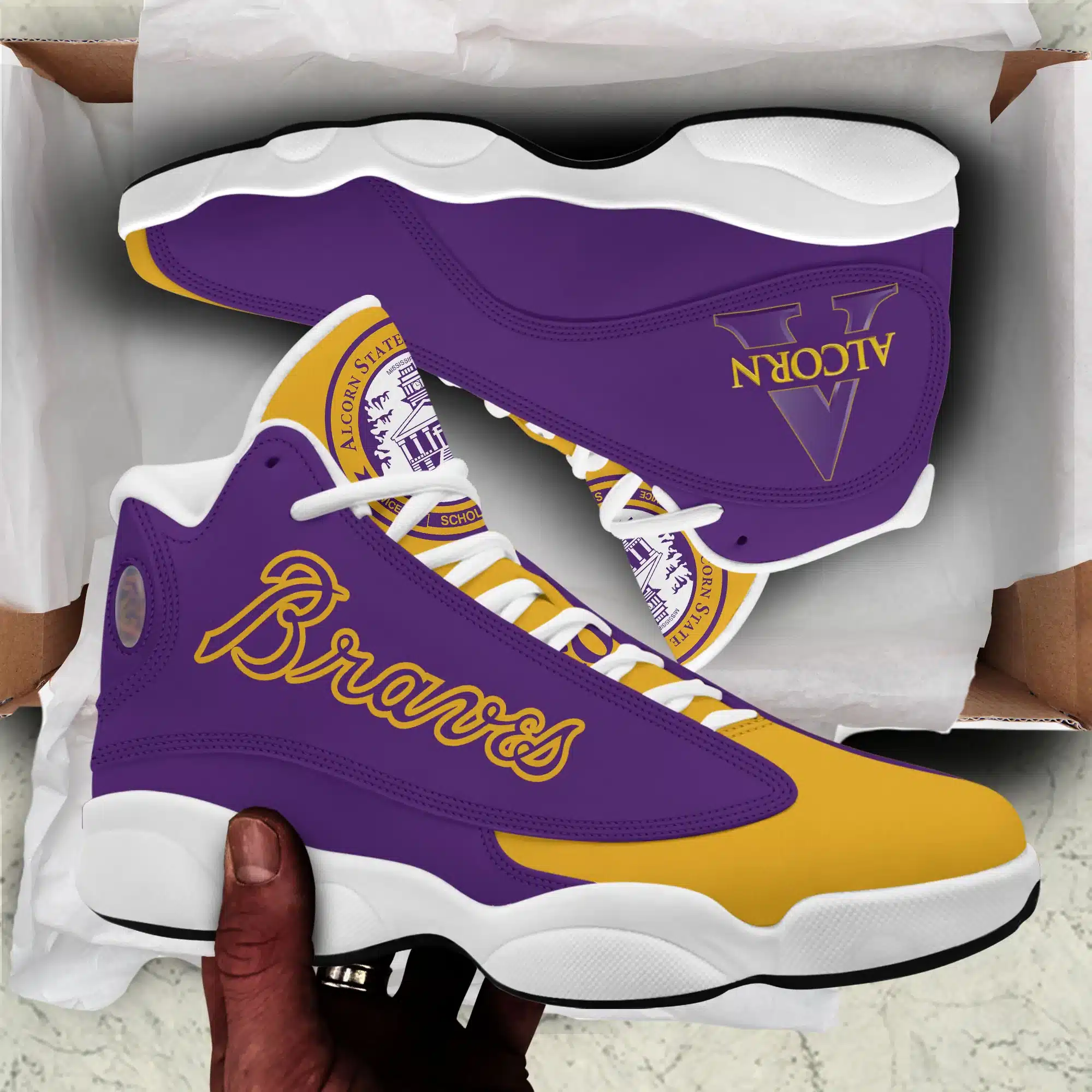 Alcorn State Jordan 13 1 Alcorn State Jordan 13