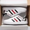 Alice Cooper Red Stan Smith Shoes