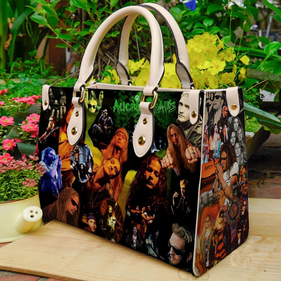 Alice In Chains Leather Handbag 1 Alice In Chains Leather Handbag