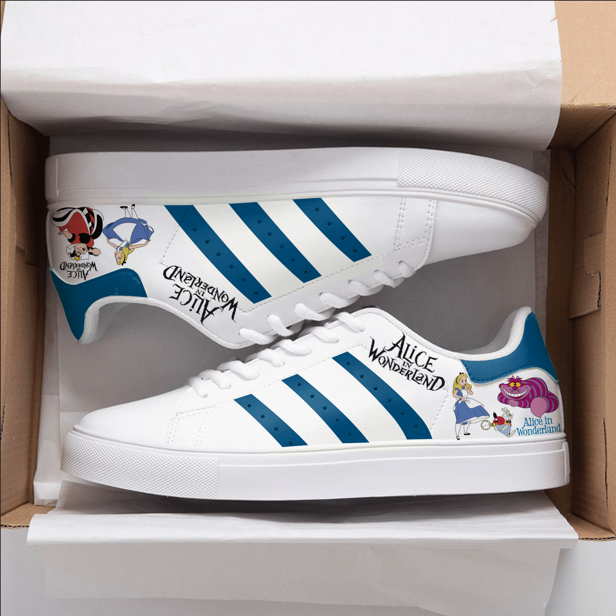 Alice In Wonderland Stan Smith Shoes 1 Alice In Wonderland Stan Smith Shoes
