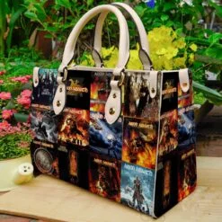 Amon Amarth Leather Handbag