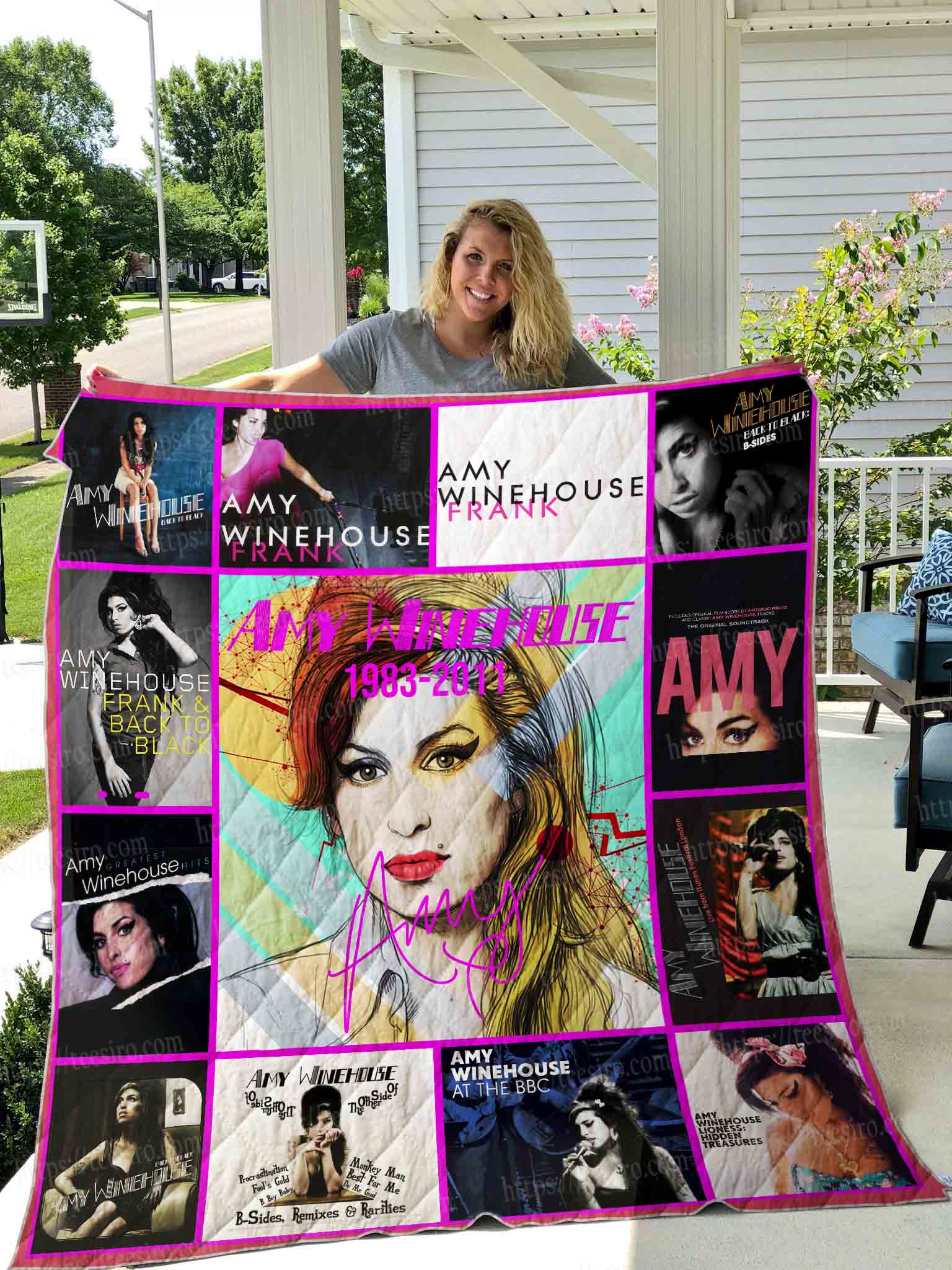 Amy Winehouse Blanket 1 Amy Winehouse Blanket