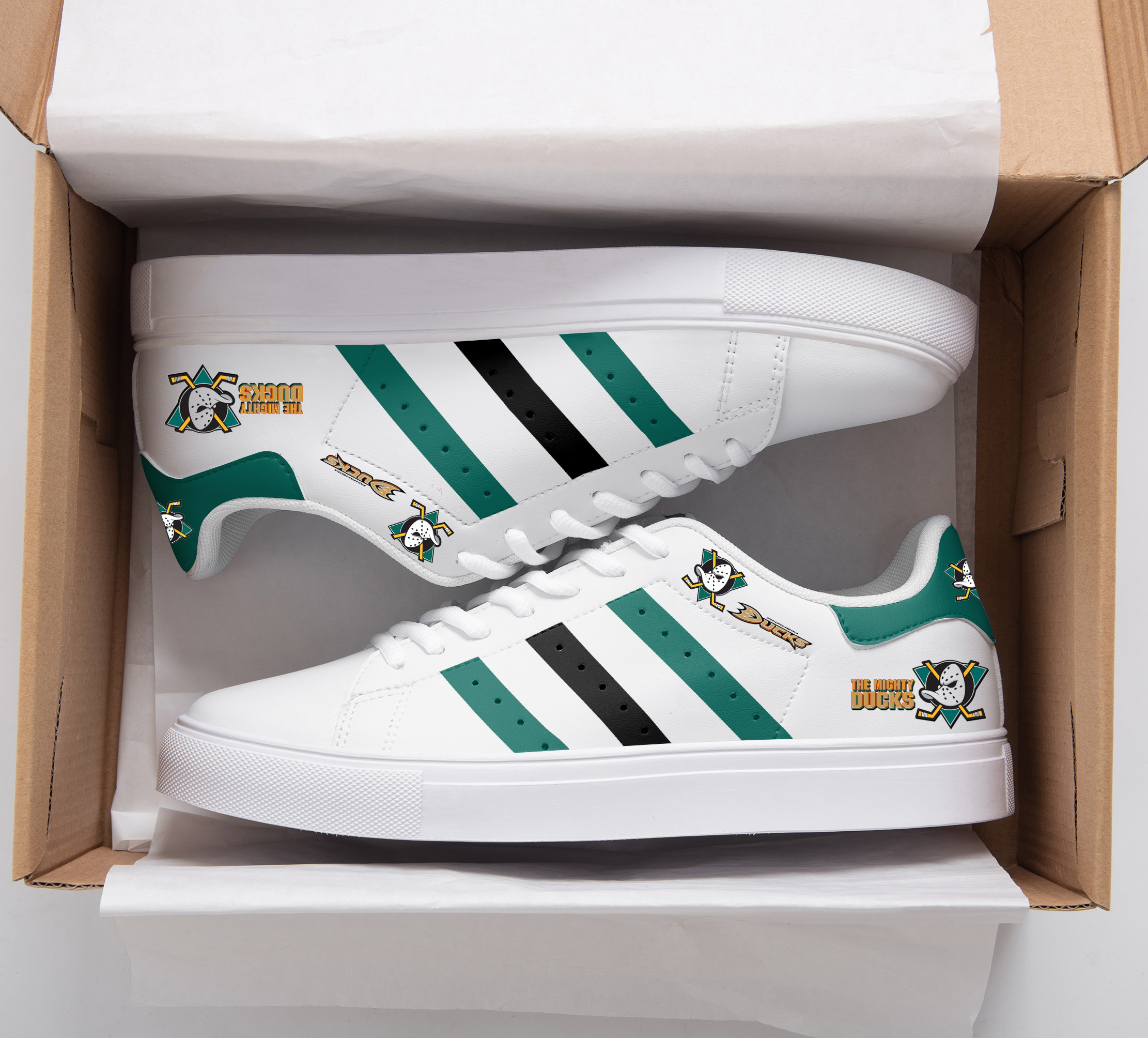 Anaheim Ducks Stan Smith Shoes 1 Anaheim Ducks Stan Smith Shoes