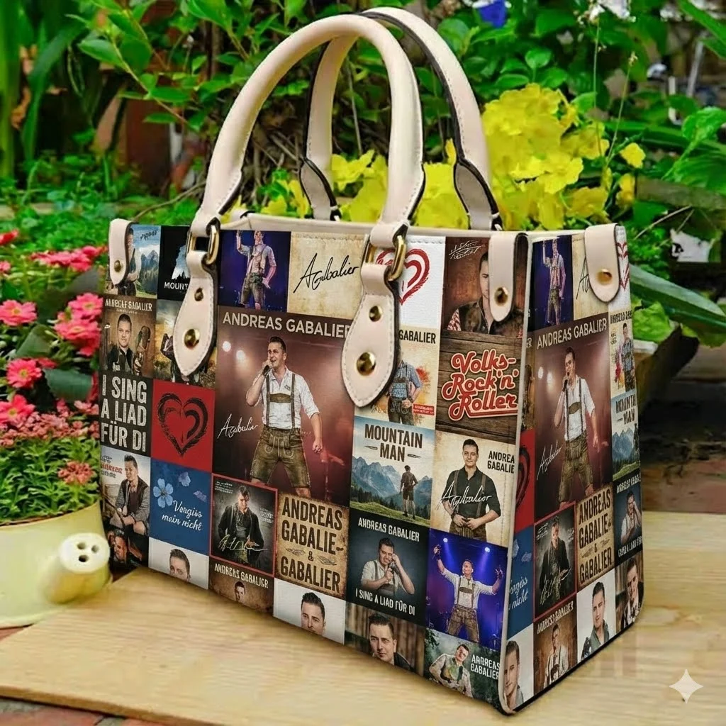 Andreas Gabalier Leather Handbag 1 Andreas Gabalier Leather Handbag