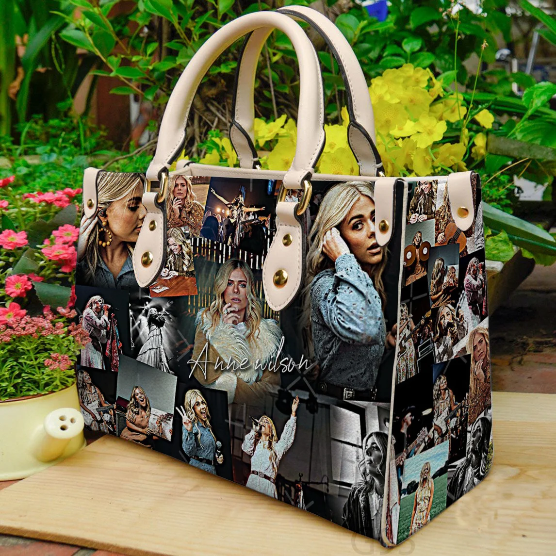 Ann Wilson Leather Handbag 1 Ann Wilson Leather Handbag
