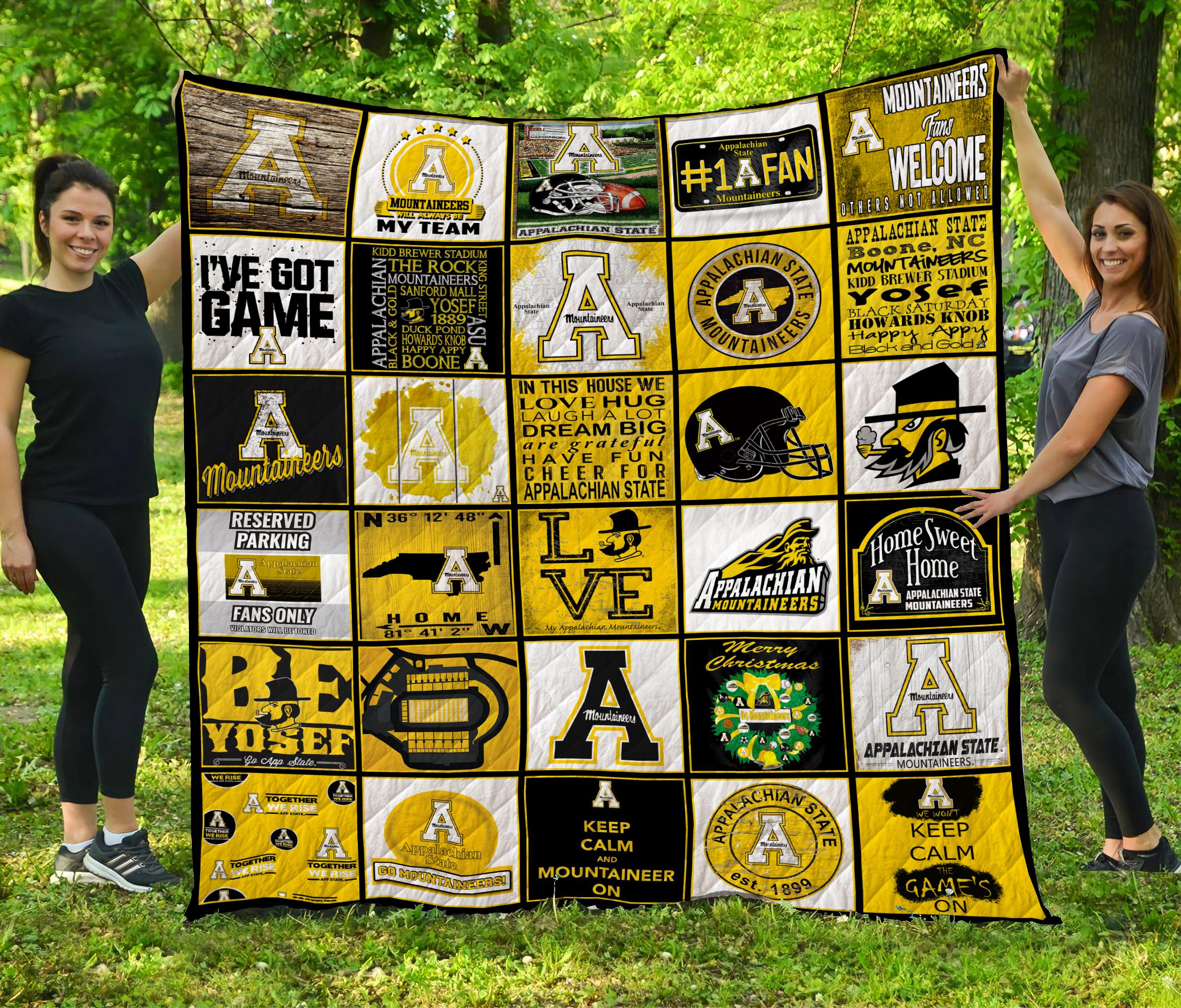 Appalachian State Mountaineers Blanket 1 Appalachian State Mountaineers Blanket