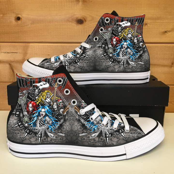 Arch Enemy High Top Shoes 1 Arch Enemy High Top Shoes