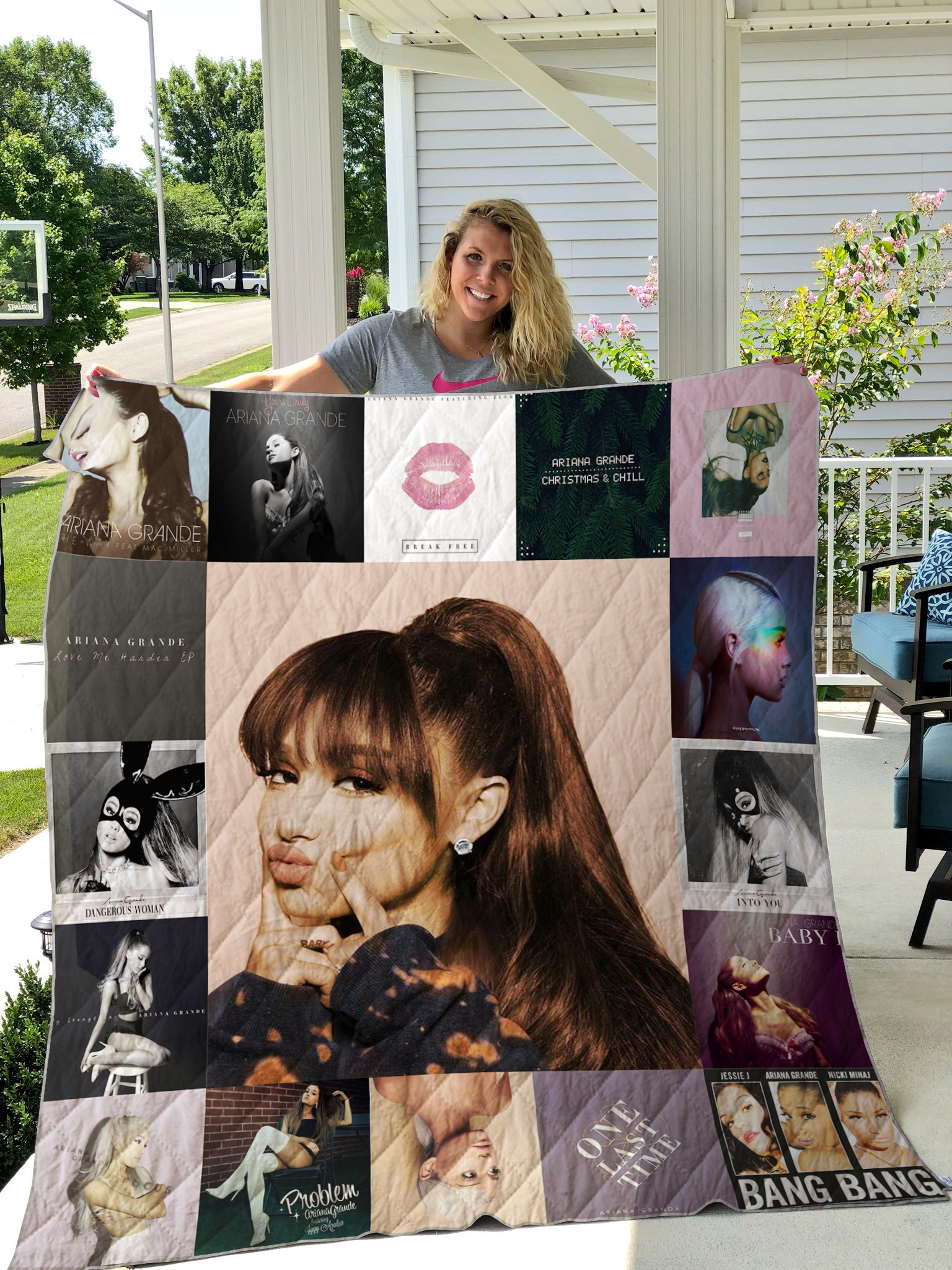 Ariana Grande A3 Blanket 1 Ariana Grande A3 Blanket