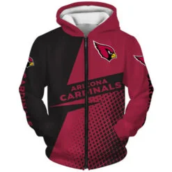 Arizona Cardinals 2 Hoodie Zip Hoodie 3D