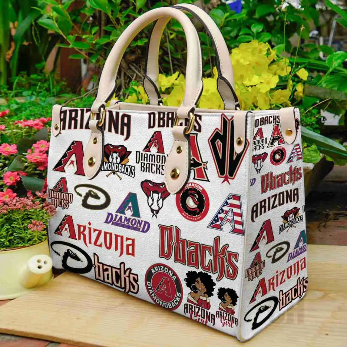 Arizona Diamondbacks Leather Handbag 1 Arizona Diamondbacks Leather Handbag