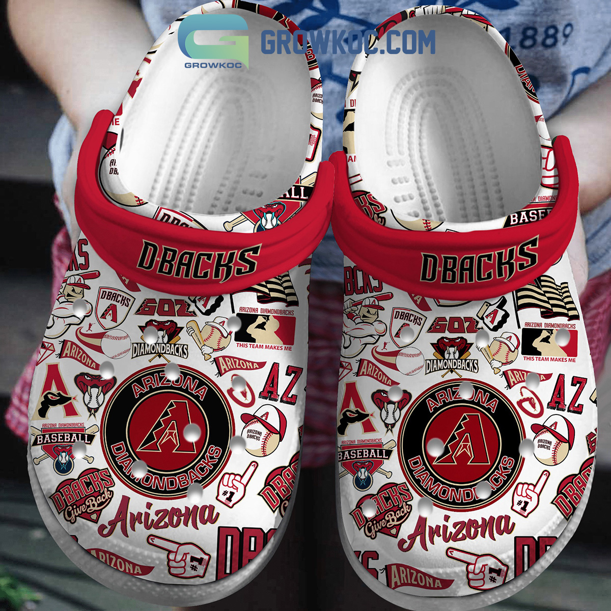 Arizona Diamondbacks Soft Clogs 1 Arizona Diamondbacks Soft Clogs