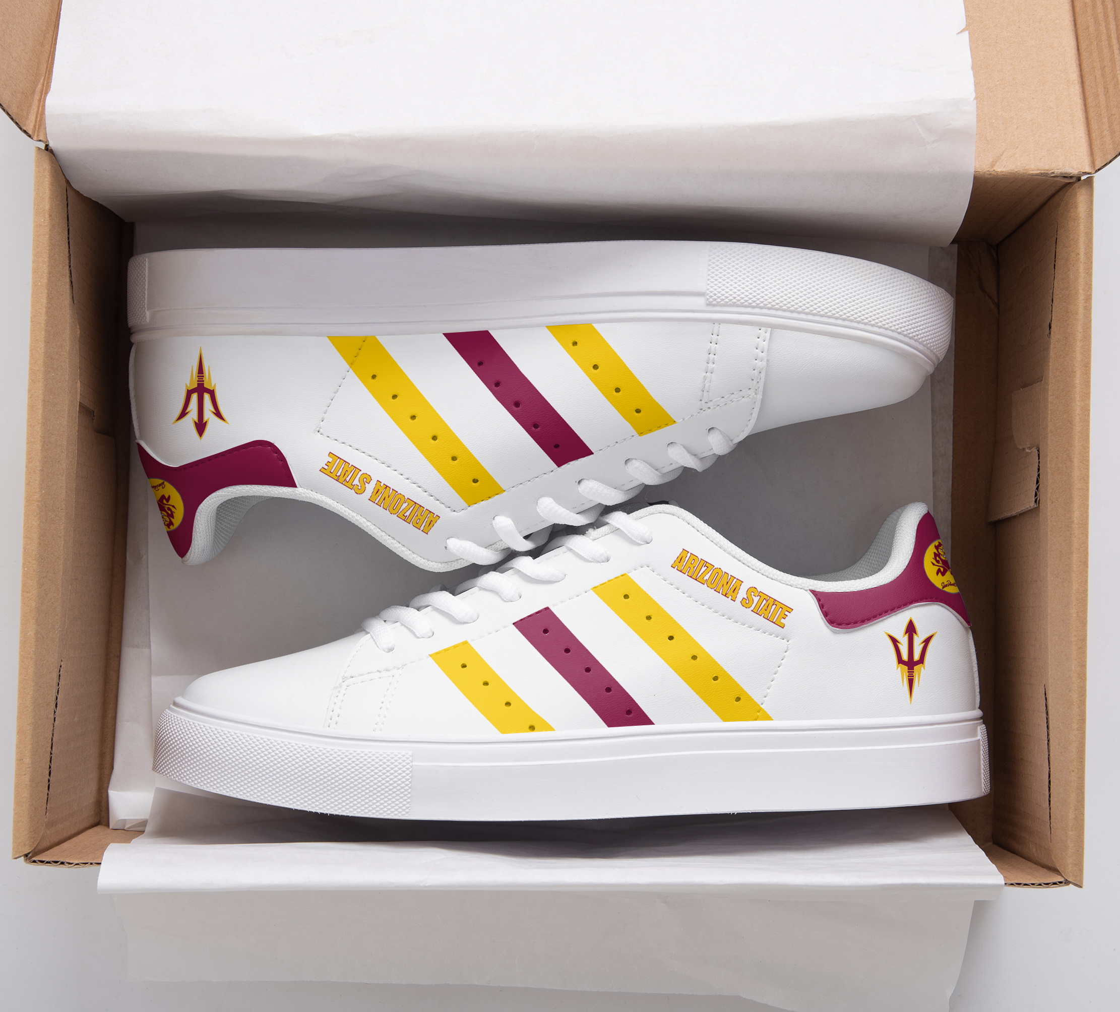 Arizona State Sun Devils Stan Smith Shoes 1 Arizona State Sun Devils Stan Smith Shoes