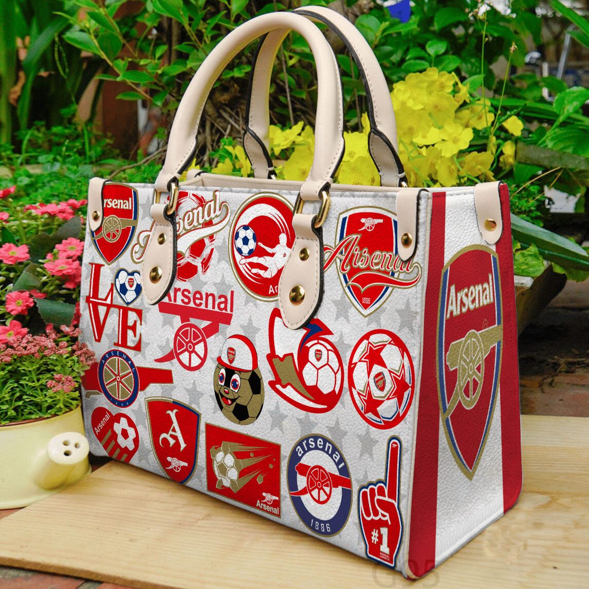 Arsenal Leather Handbag 1 Arsenal Leather Handbag