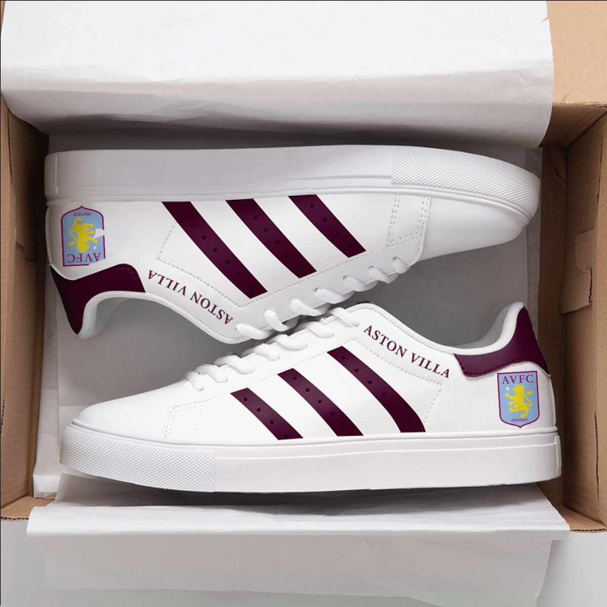 Aston Villa FC 02 Stan Smith Shoes 1 Aston Villa FC 02 Stan Smith Shoes