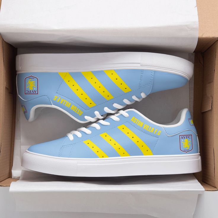 Aston Villa FC T1 Stan Smith Shoes 1 Aston Villa FC T1 Stan Smith Shoes