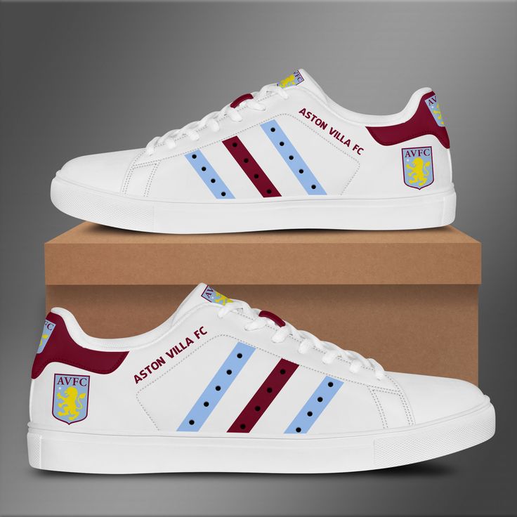 Aston Villa FC T2 Stan Smith Shoes 1 Aston Villa FC T2 Stan Smith Shoes