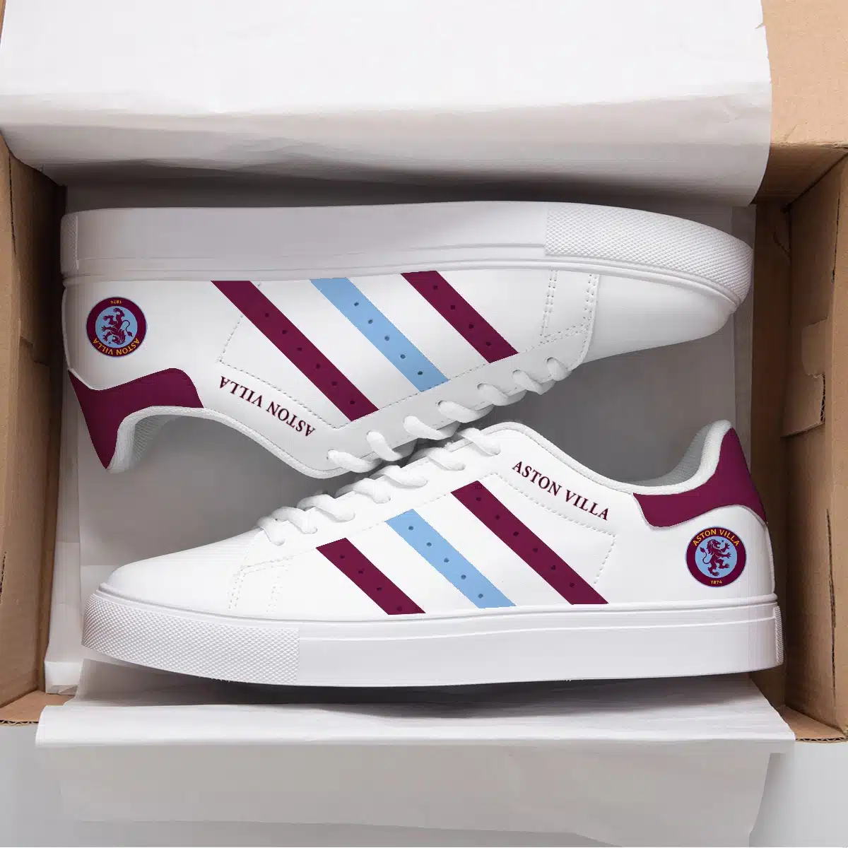 Aston Villa Stan Smith Shoes 1 Aston Villa Stan Smith Shoes