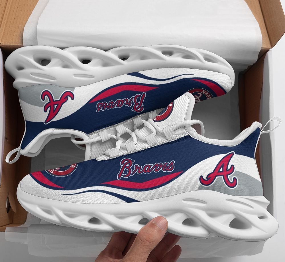 Atlanta Braves Max Soul Shoes 1 Atlanta Braves Max Soul Shoes
