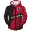 Atlanta Falcons 1C Hoodie Zip Hoodie 3D
