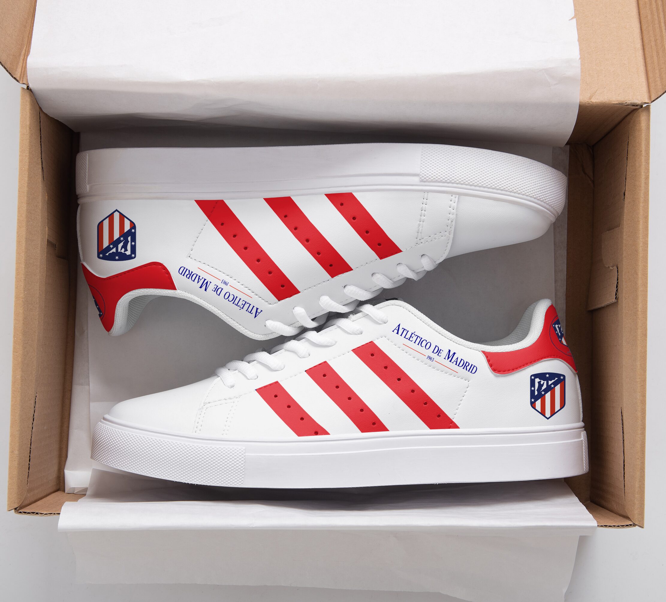 Atlético Madrid Stan Smith Shoes 1 Atlético Madrid Stan Smith Shoes