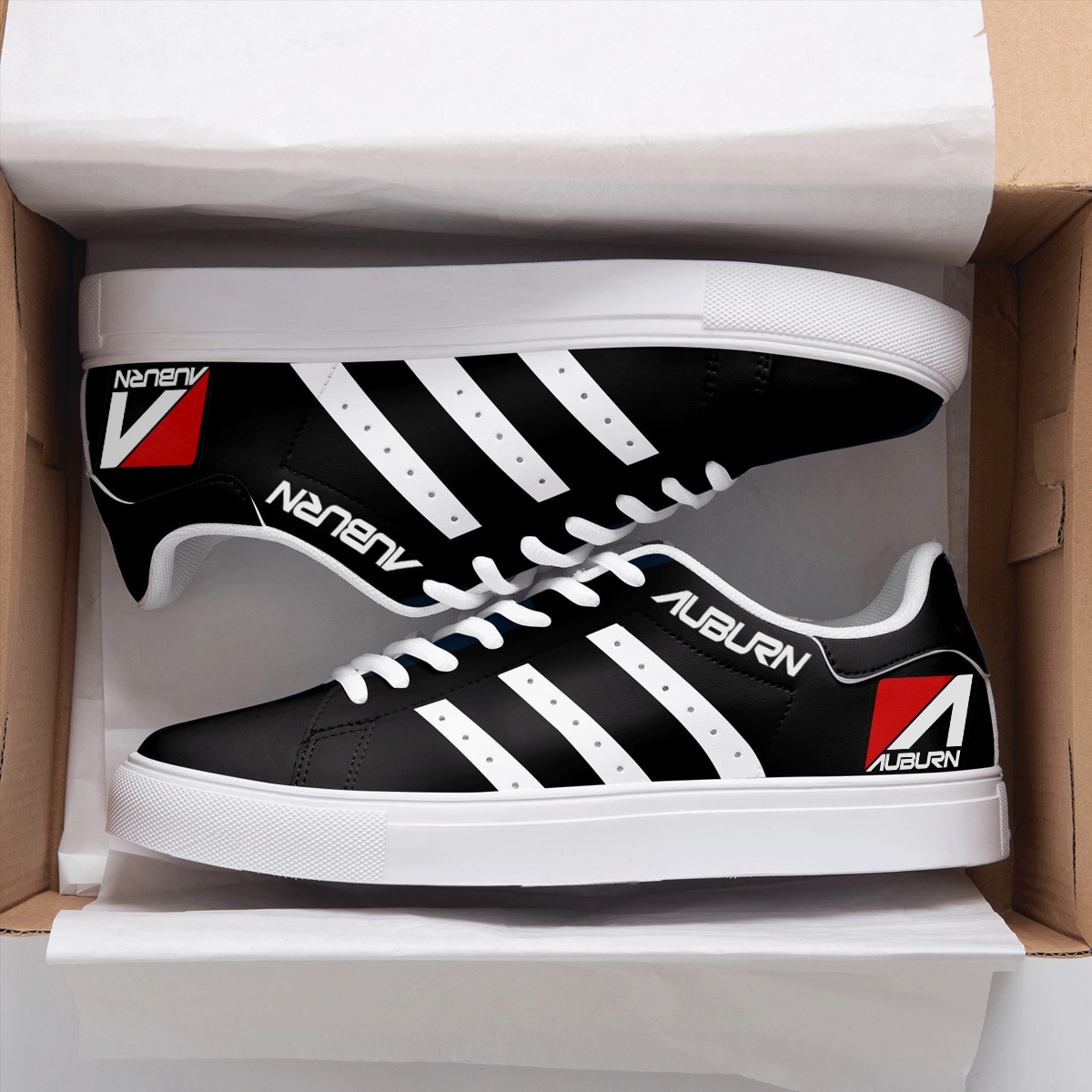 Auburn Bmx Black Stan Smith Shoes 1 Auburn Bmx Black Stan Smith Shoes