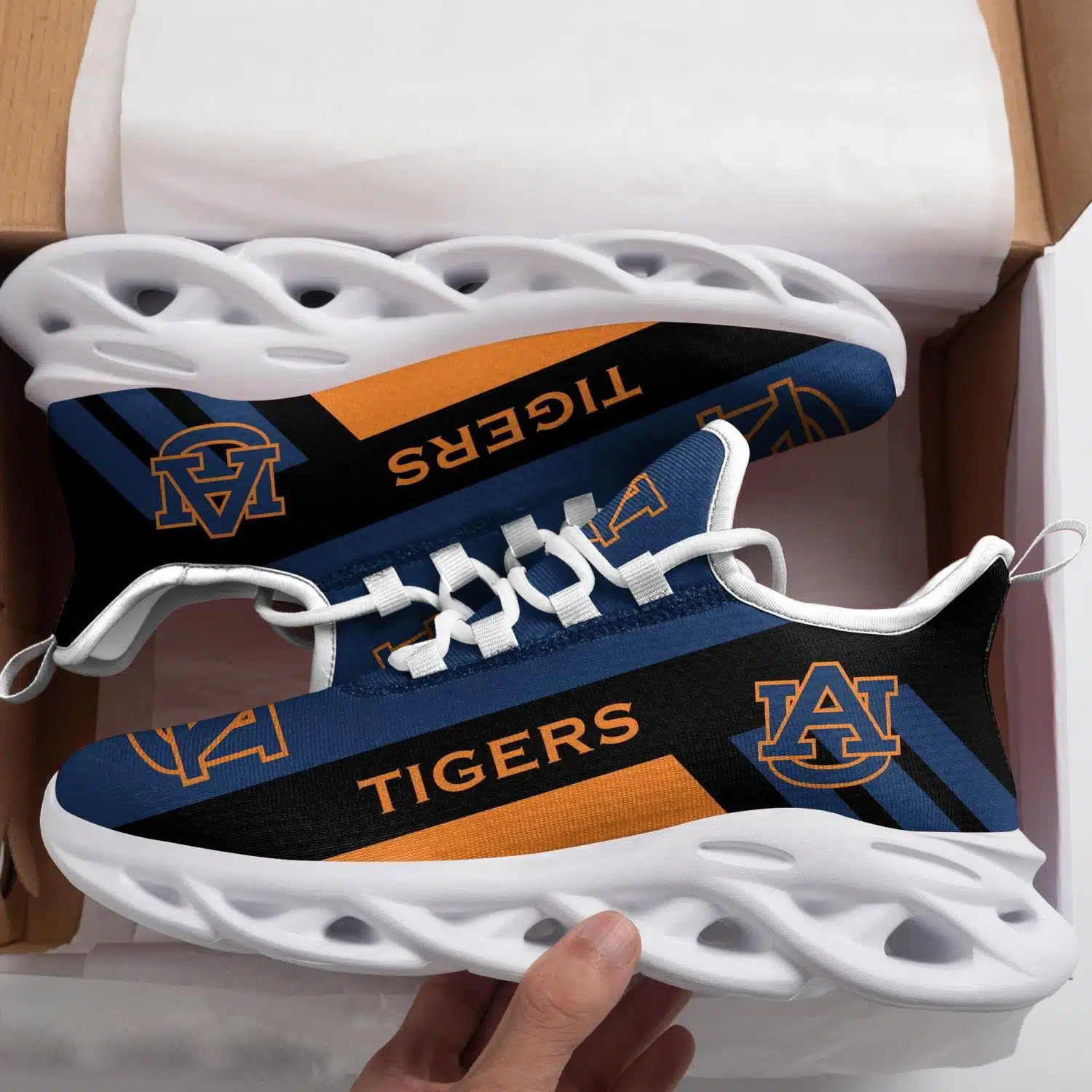 Auburn Tigers A1 Max Soul Shoes 1 Auburn Tigers A1 Max Soul Shoes