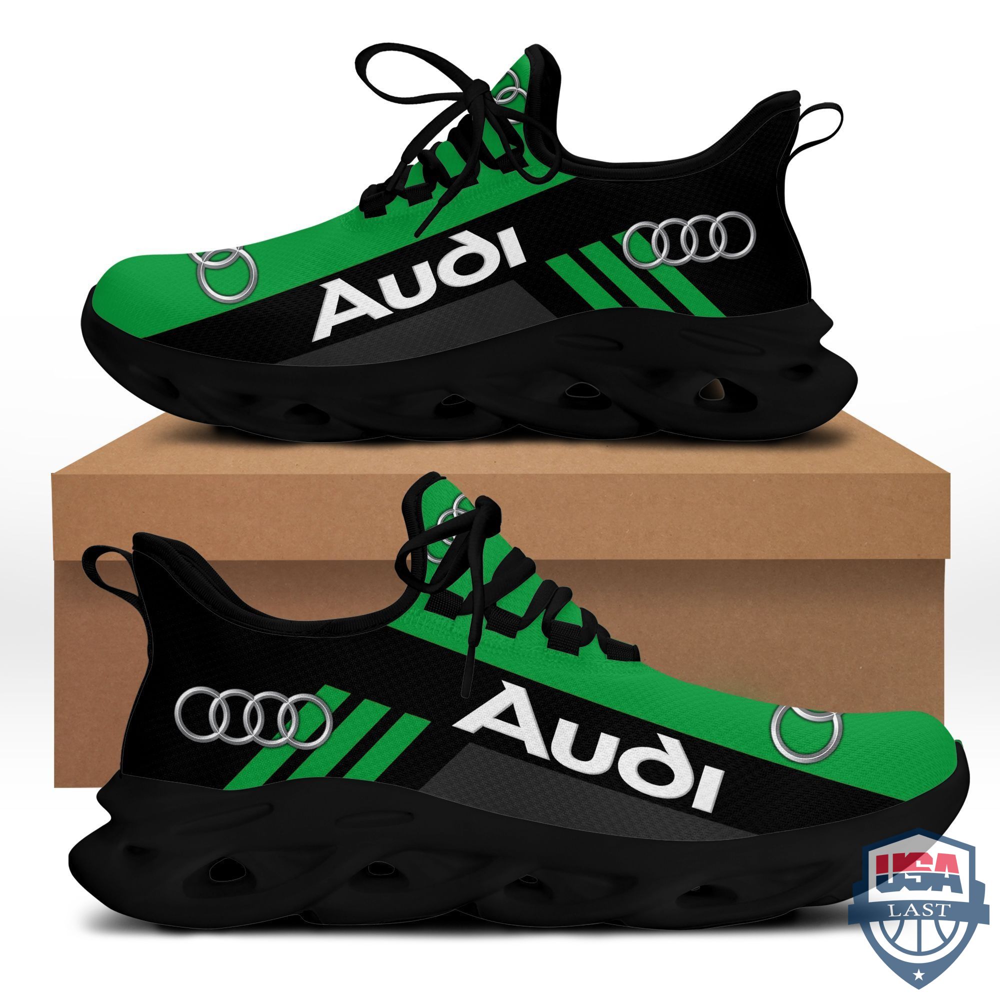 Audi Blue Black Max Soul Shoes 1 Audi Blue Black Max Soul Shoes