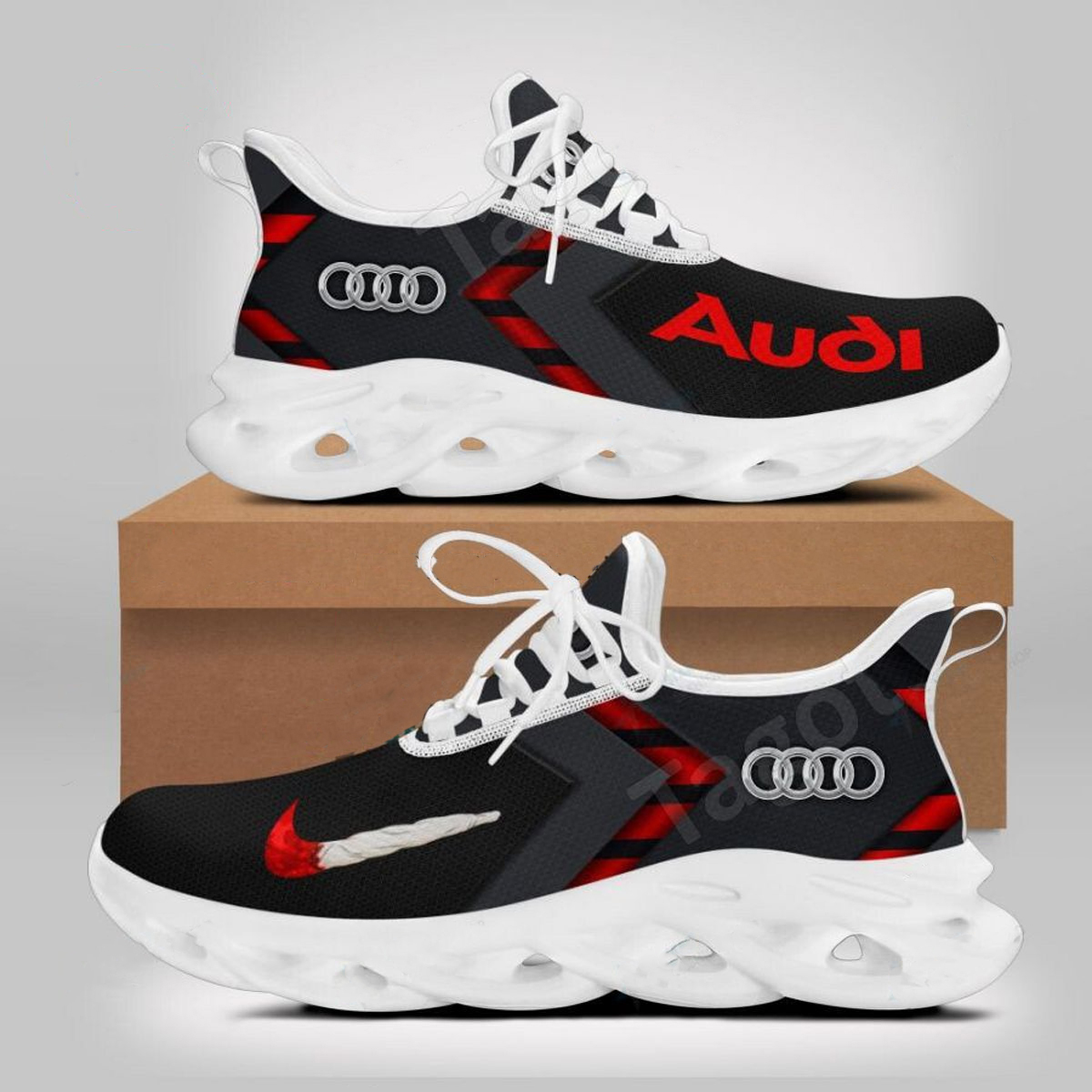 Audi White Max Soul Shoes 1 Audi White Max Soul Shoes