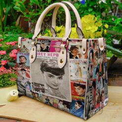 Audrey Hepburn Leather Handbag