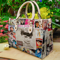 Audrey Hepburn Leather Handbag
